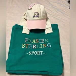 Frasier Sterling Sport Barrel Tote and Cap Set